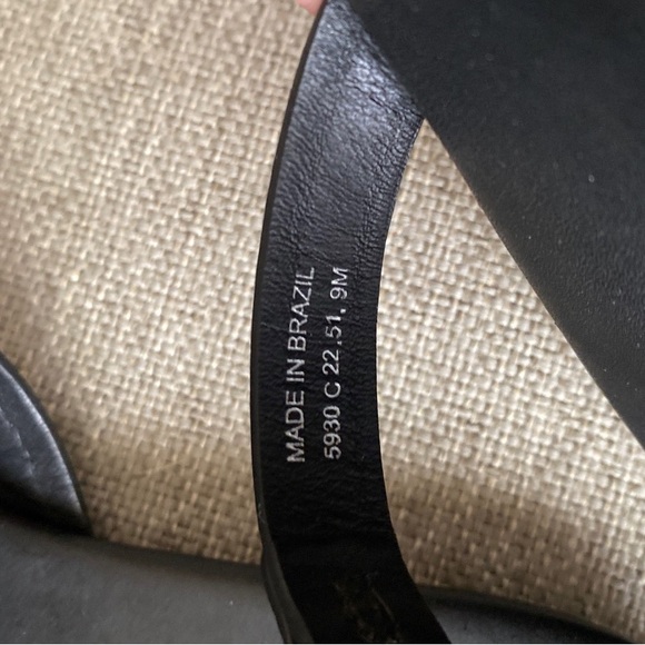 Tory Burch Miller Soft Sandal Sz 9 Black - Picture 5 of 9